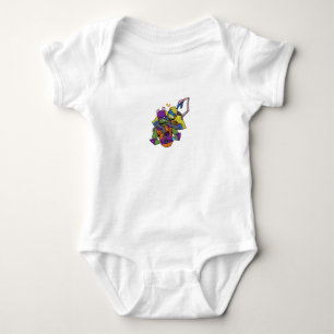 Colorful Art Baby - Spaß und Spielfreude D Strampler