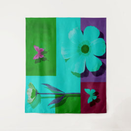 Colorful Art Tapestry Wandteppich