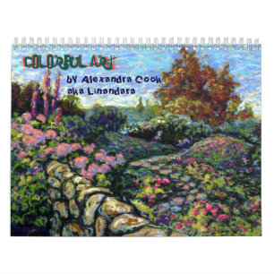 Colorful Art von Alexandra Cook alias Linandara Kalender