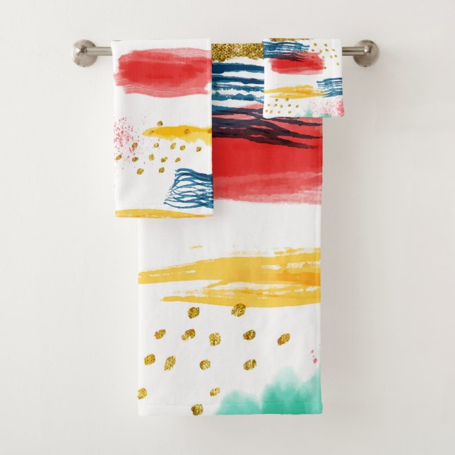 Colorful Badhandtuch Set (Insitu)