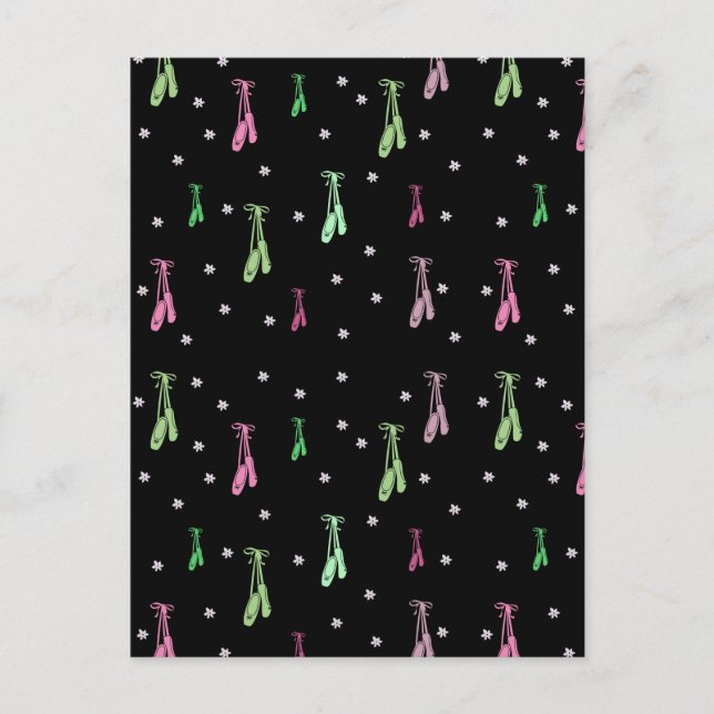 Colorful Ballet Postkarte (Vorderseite)