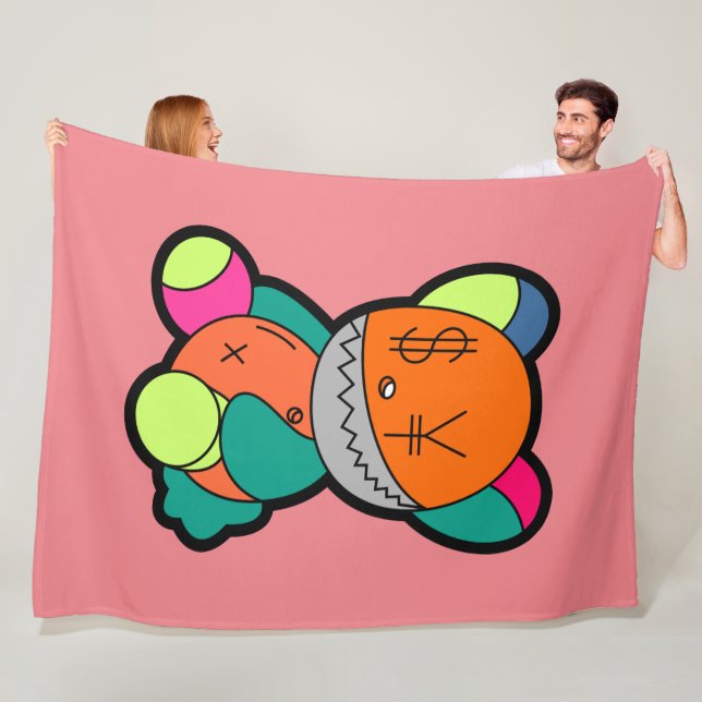 Colorful bear fleecedecke (Beispiel)