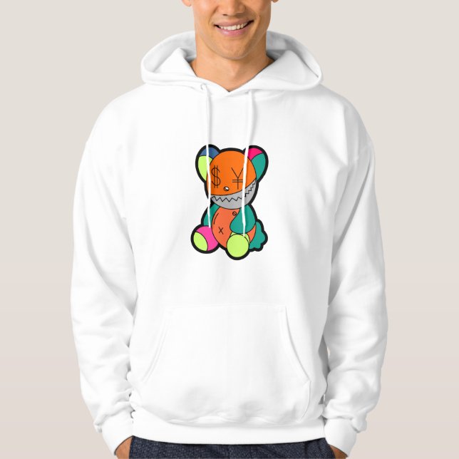 Colorful bear hoodie (Vorderseite)