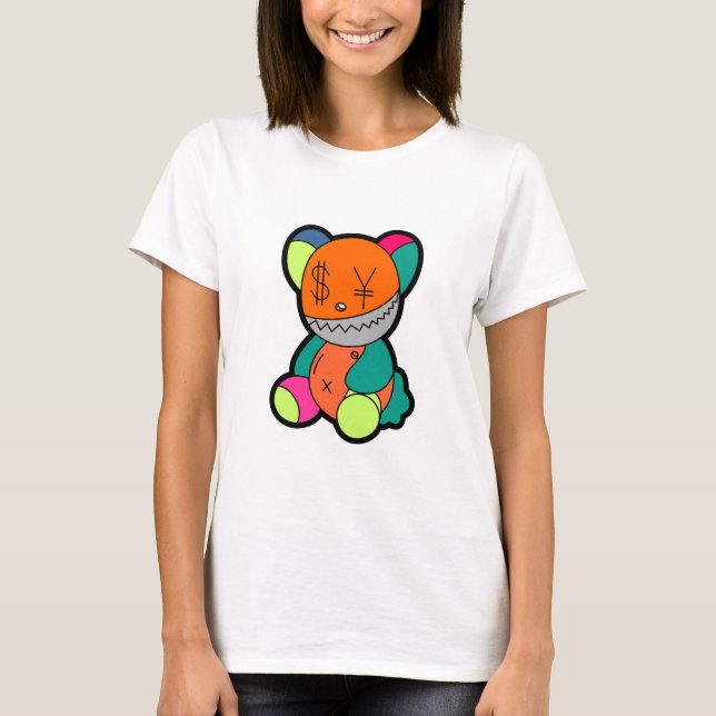 Colorful bear T-Shirt (Vorderseite)