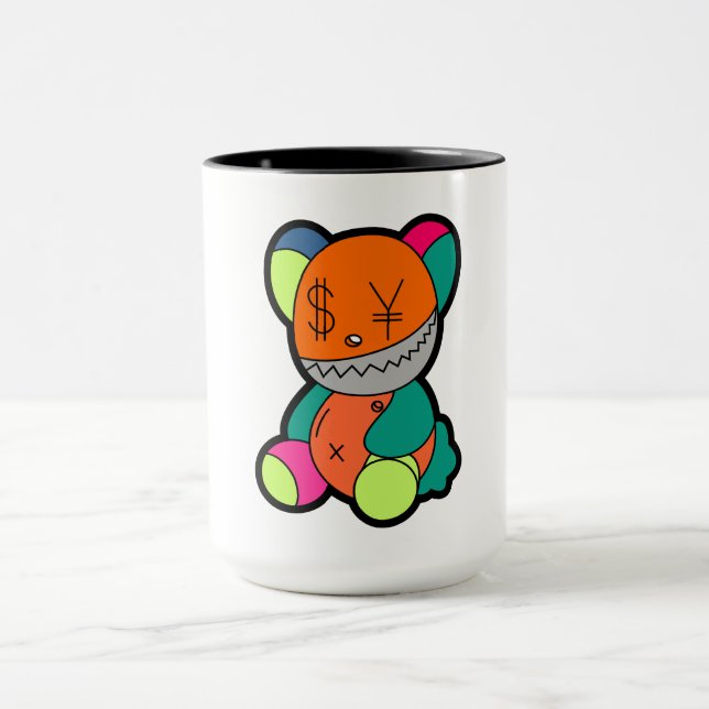 Colorful bear tasse (Zentrum)