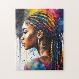 Colorful Beauty Puzzle