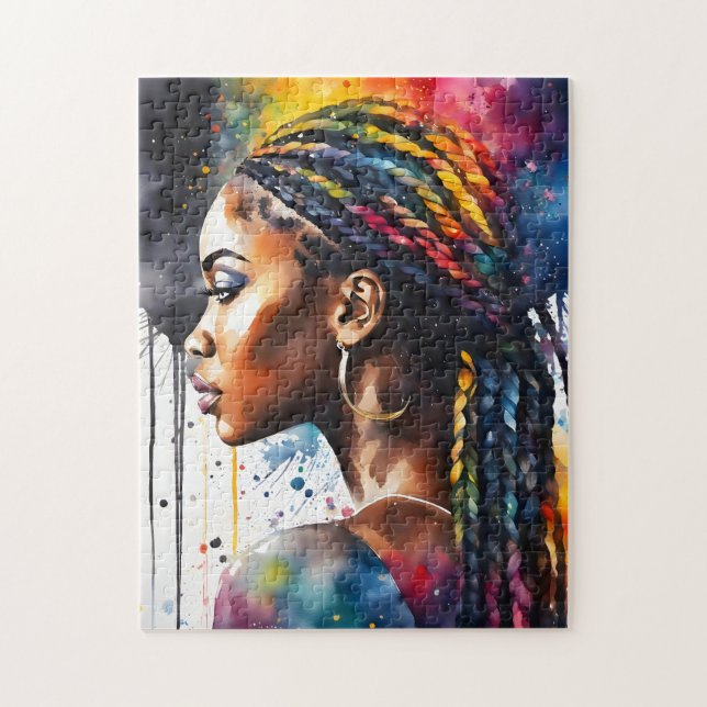 Colorful Beauty Puzzle (Vertikal)