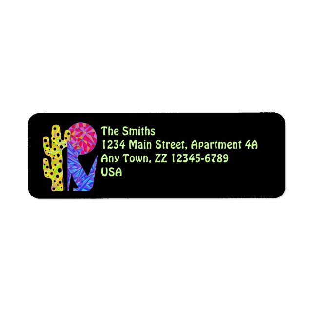 Colorful Blue Coyote Wolf Art (Vorne)