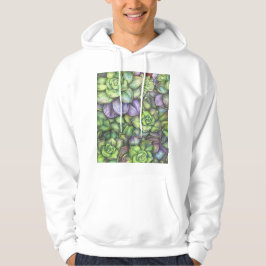 Colorful Botanical Hoodie 