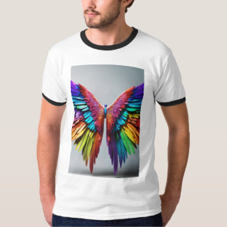 "Colorful Butterfly Art T - Shirt" T-Shirt