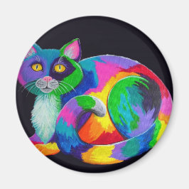 Colorful Calico Magnet