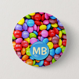 Colorful Candies Button