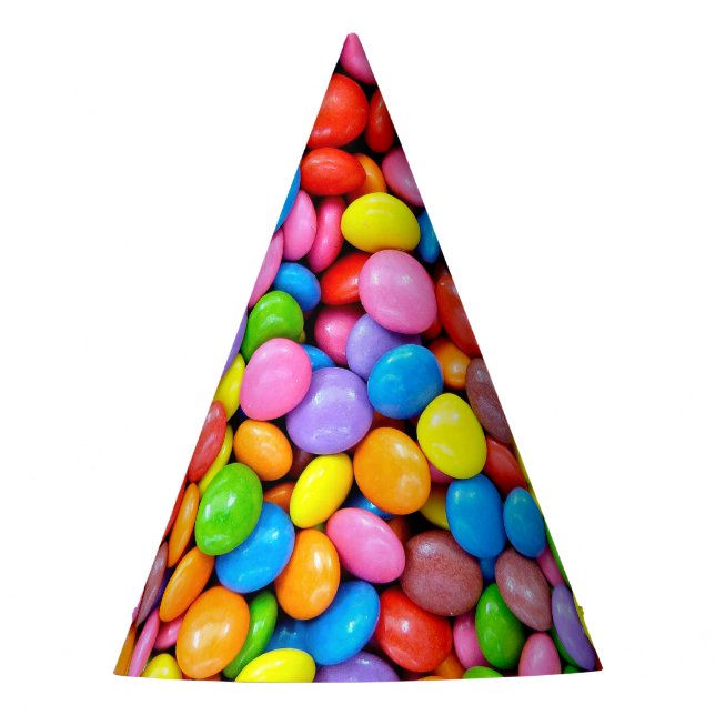 Colorful Candy Party Hat Partyhütchen (Vorderseite)
