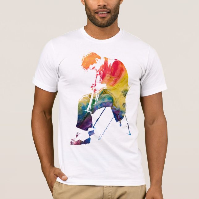 colorful chet baker T-Shirt (Vorderseite)