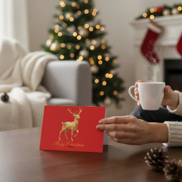 Colorful Christmas Greeting Card for All Styles Dankeskarte