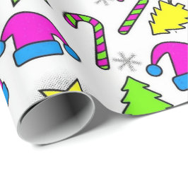 Colorful Christmas Holiday Seamless Pattern Geschenkpapier