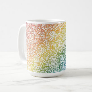Colorful circles kaffeetasse