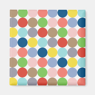 colorful circles of pastel color... magnet