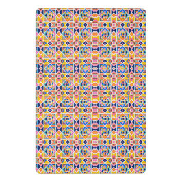 Colorful clipboard with a vibrant geometric mini klemmbrett