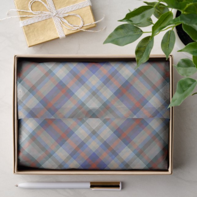 Colorful Colors Of The Year Stripes Pattern Seidenpapier (Geschenk)