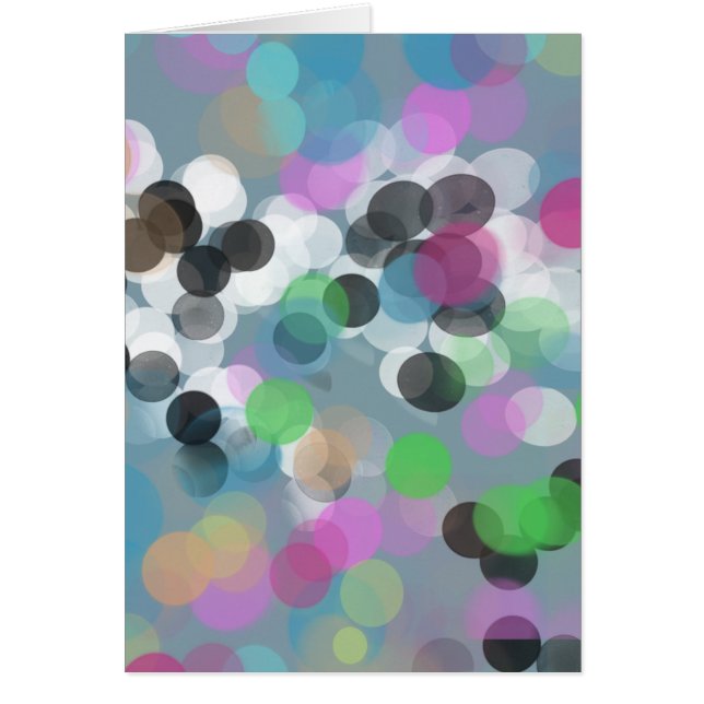 Colorful Confetti Bokeh Dots (Vorne)