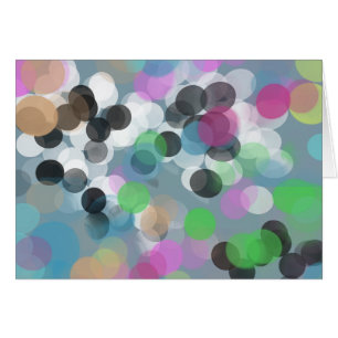 Colorful Confetti Bokeh Dots