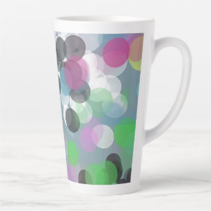 Colorful Confetti Bokeh Dots Milchtasse