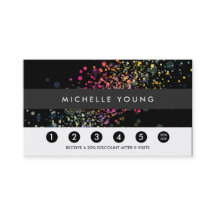 Colorful Confetti Bokeh The Black Modern Loyalty