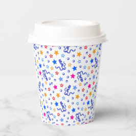 Colorful Confetti Pappbecher