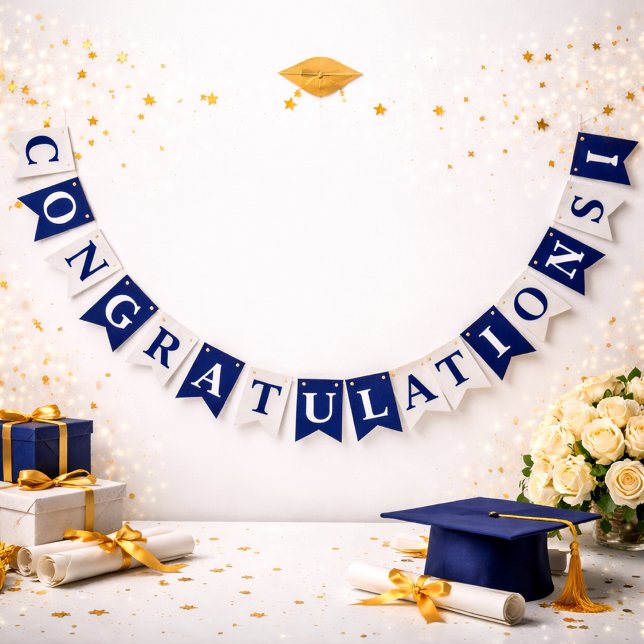 Colorful “Congratulations” Banner for Celebrations (Von Creator hochgeladen)
