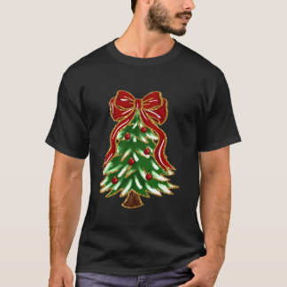Colorful Coquette Bow Weihnachtsbaum Weihnachten G T-Shirt