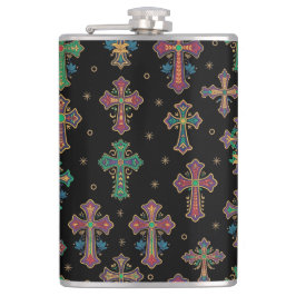 Colorful Crosses / Faith but Make It Fun Flachmann