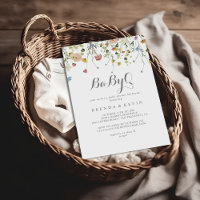 Colorful Dainty Wild Baby Shower Barbecue