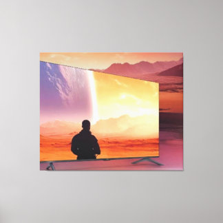 Colorful Digital 3D Leinwand Art - Perfekt