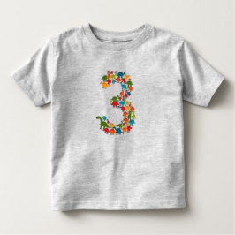 Colorful Dinosaur Baby Shirt