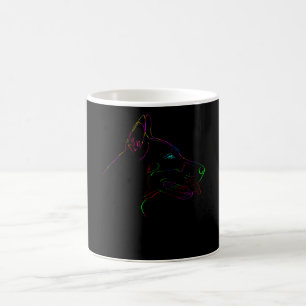 Colorful Doberman Kaffeetasse