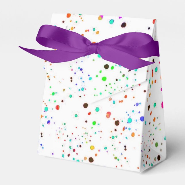 Colorful Dots Geschenkschachtel (Vorderseite)