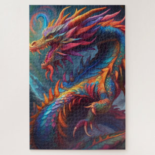 Colorful Dragon Jigsaw Puzzle