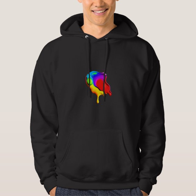 Colorful drop hoodie (Vorderseite)