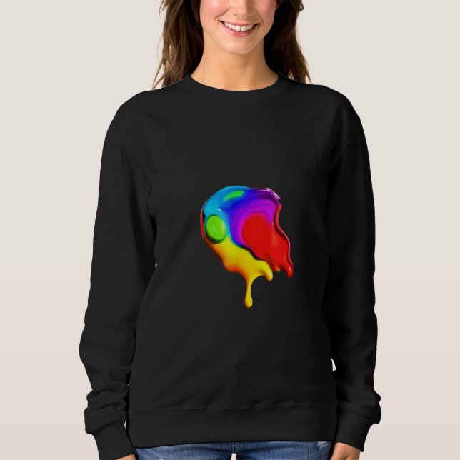 Colorful drop sweatshirt (Vorderseite)