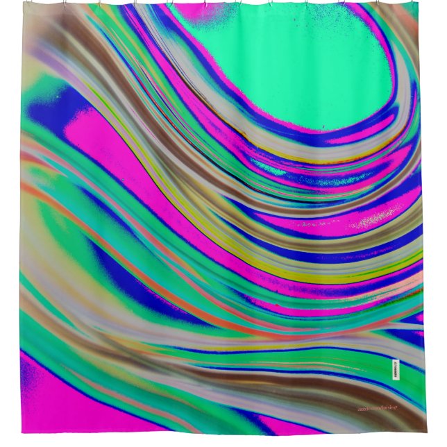 Colorful Duschvorhang (Vorderseite)