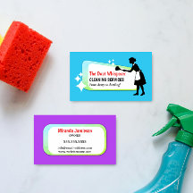 Colorful Dusting Maid Professional Cleaning Busine