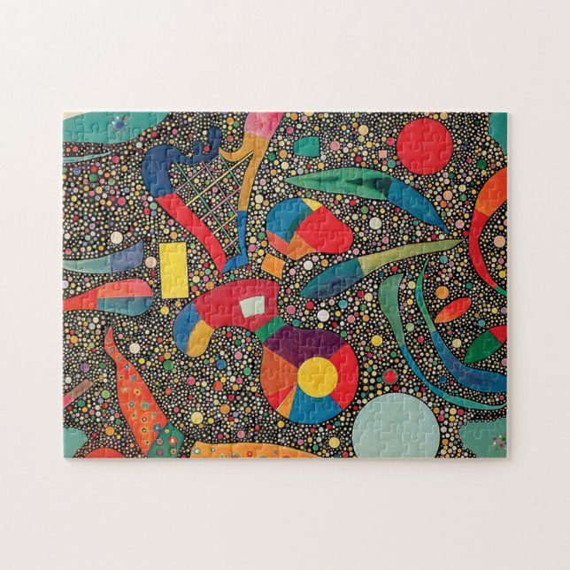 Colorful Ensemble von Wassily Kandinsky Puzzle (Horizontal)