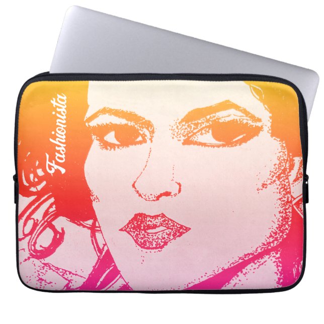 Colorful Fashion Laptop Case (Vorderseite)