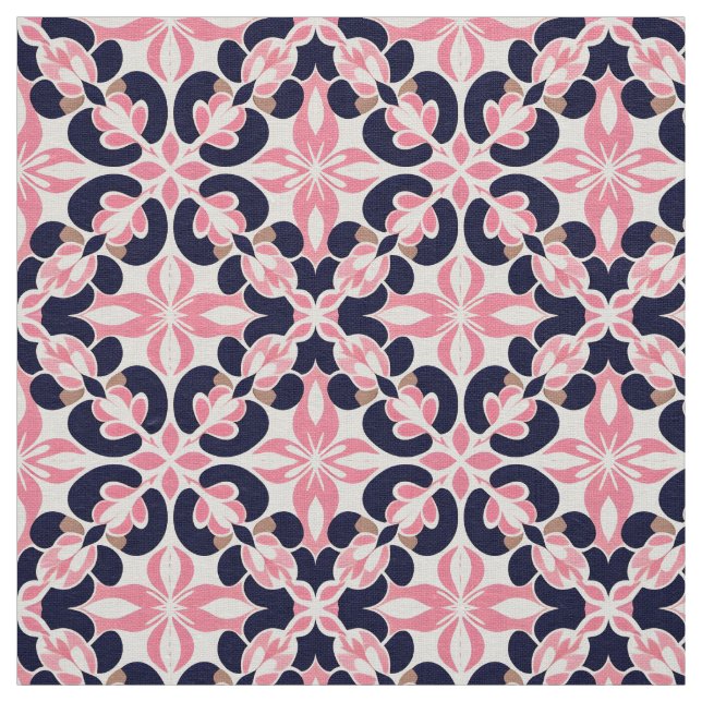 Colorful Floral Abstract Stoff (Muster)