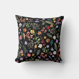 Colorful flower cushion for living room kissen