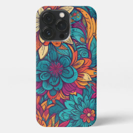 Colorful Flower Iphone Case iPhone 13 Pro Hülle