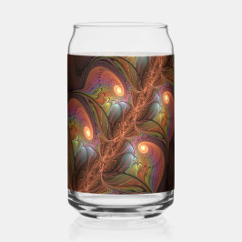 Colorful Fluorescent Abstract Trippy Brown Fractal Dosenglas