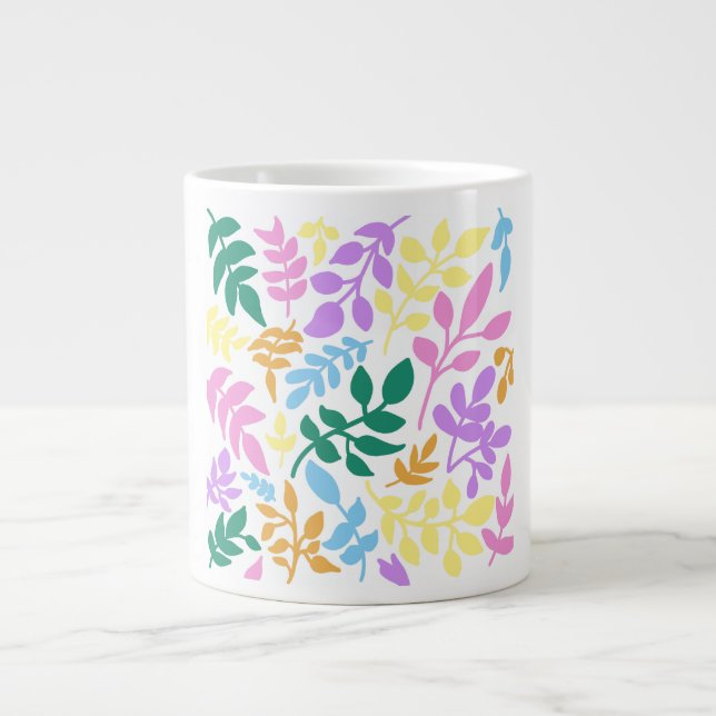 Colorful foliage Jumbo-Tasse (Vorderseite)