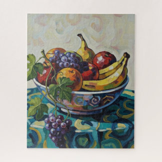 Colorful Fruit Bowl Puzzle